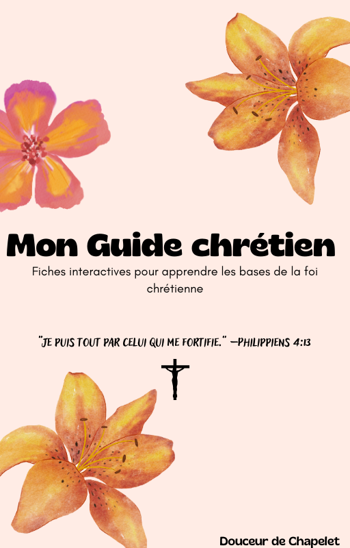 Mon Guide Chrétien - Fiches interactives pour apprendre les bases de la foi chrétienne