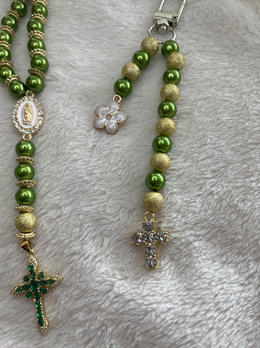 Porte-clés chrétien Isaac – Force tranquille et lumière du cœur